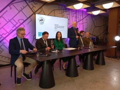 Konferenciją atidarė Lietuvos žurnalistų sąjungos pirmininkas Audrys Antanaitis
